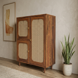 Rukm Solid Wood Sheesham  Sideboard