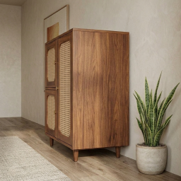 Rukm Solid Wood Sheesham  Sideboard