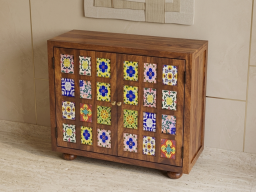 Chitra Solid Wood Sheesham Sideboard 3