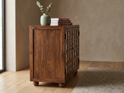 Chitra Solid Wood Sheesham Sideboard 3