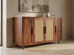 Naira  Solid Wood Sheesham Sideboard 
