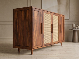 Naira  Solid Wood Sheesham Sideboard 