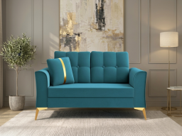 Albert Sofa 2  seater In  Blue Colour