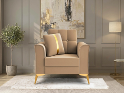 Albert Sofa 1 seater In Beige Color