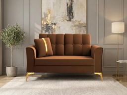 Albert Sofa 2 seater In Brown  Colour