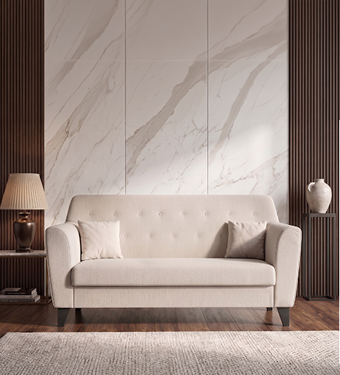 Andres Sofa 3 Seater In Camel Beige  Color 