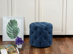 Java Stool in Blue  Color