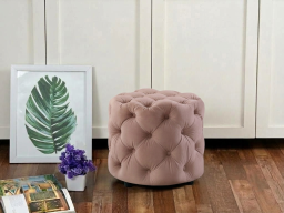 Java Stool in Pink Color
