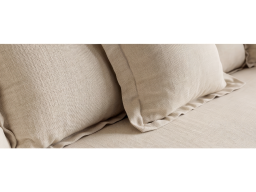 Regency Sofa In Natural Taupe Color
