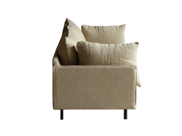 Breeze Lounge 2 Seater Sofa In Off- White & Cream Color