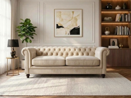 Jackson 2 Seater Sofa In Champagne  Color