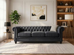 Jackson 3 Seater Sofa In Grey Color