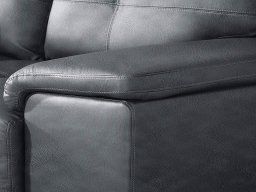 Alexa 3 Seater Sofa In Vintage Grey Premium Color