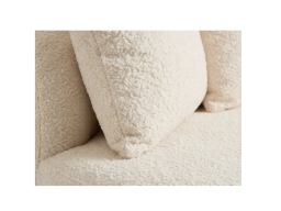 Palatine Three Seater Sofa In Off White Color