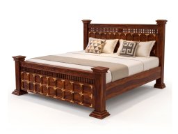Maharaja Solid wood Sheesham Bed