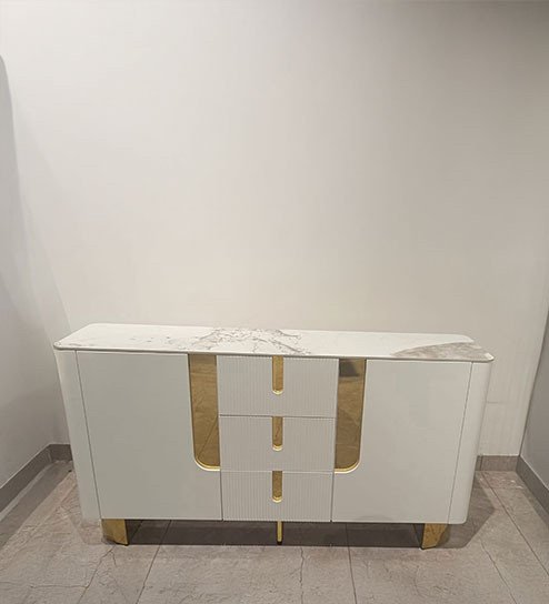 White & Gold