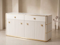 Sideboard In Beige Colour 
