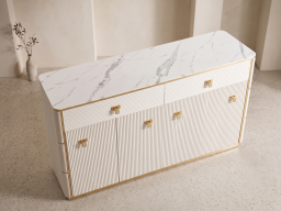 Sideboard In Beige Colour 