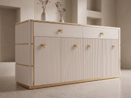 Sideboard In Beige Colour 