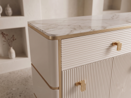 Sideboard In Beige Colour 
