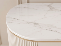 Sideboard In Gloss Gray Colour