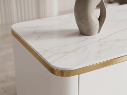 Sideboard In White Lacquer Colour 