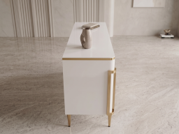 Sideboard In White Lacquer Colour 