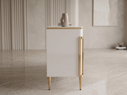 Sideboard In White Lacquer Colour 