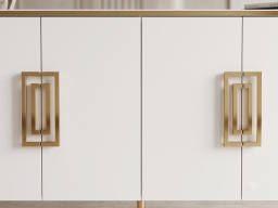 Sideboard In White Lacquer Colour 