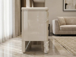 Sideboard In White Colour 