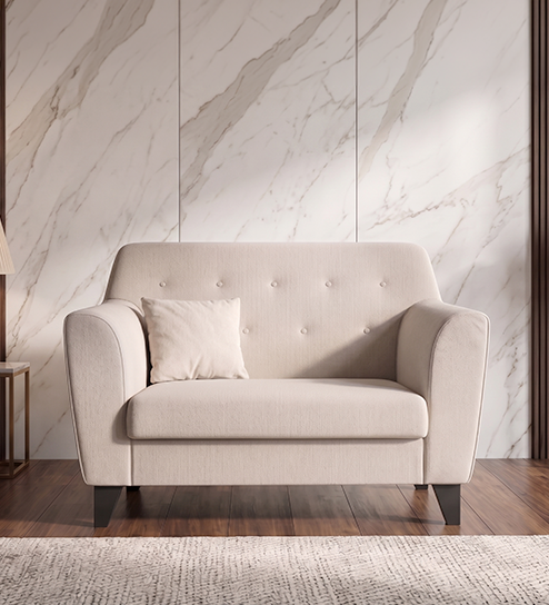 Andres Sofa 1 Seater In Camel Beige  Color 