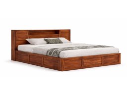 Arya Solid Wood Sheesham Bed 