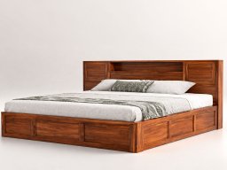 Arya Solid Wood Sheesham Bed 