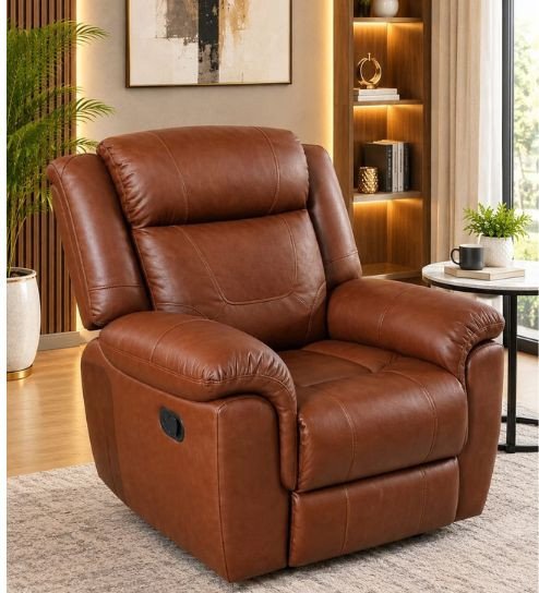 Manual 1 Seater Recliner Sofa 