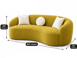 Mustard Gold Couch 