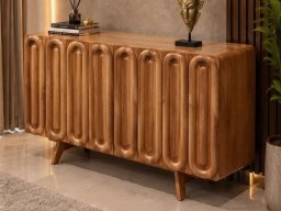 Rox Sideboard In Brown Colour 