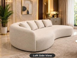Couch In Beige Colour 