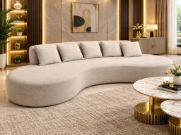 Couch In Beige Colour 